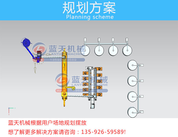 全自動(dòng)木炭機(jī)生產(chǎn)線規(guī)劃方案